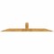Ekena Millwork Portland Rough Sawn Timber Gable Bracket, Western Red Cedar, 108"W x 18"H x 4"D x 6"F, 4/12 Pitch GBW108X18X0406POR00RWR - alternate 1